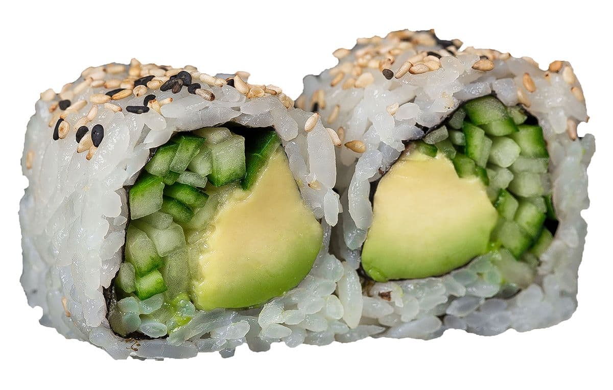 Avocado & Cucumber Roll (6pcs)