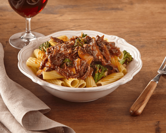Rigatoni au boeuf braisé / Rigatoni with Braised Beef