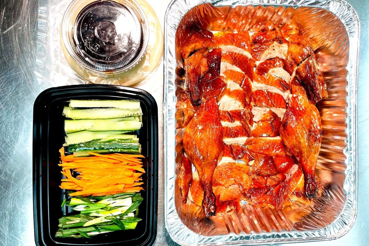 Crispy Roasted Duck Combo BBQ