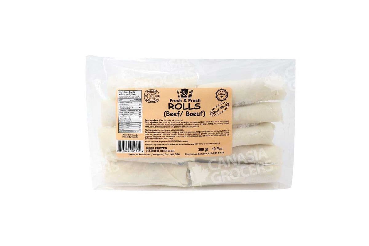 Fresh & Fresh Beef Rolls (12 pcs)