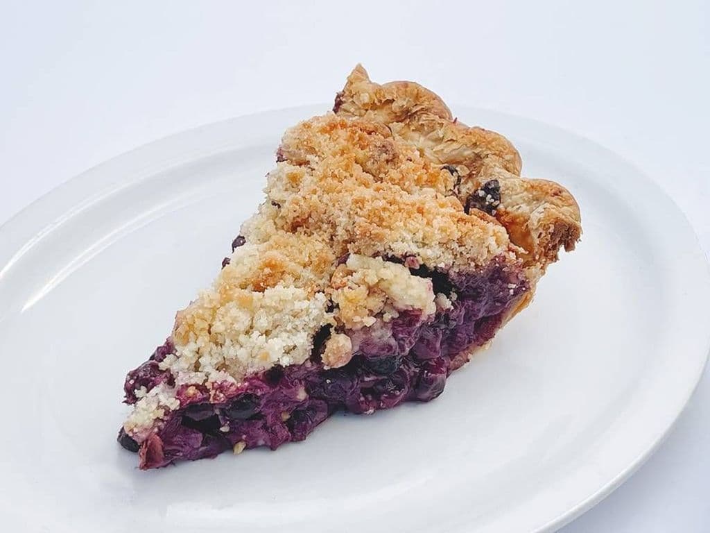 Slice - Blueberry Goat Cheese Basil Pie