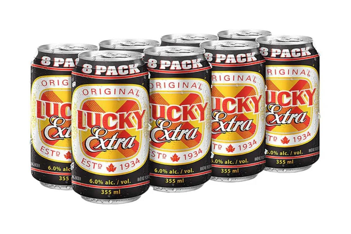 LUCKY EXTRA LAGER 8PACK CANS (1 X 8*355ML) (1 x 355ML)