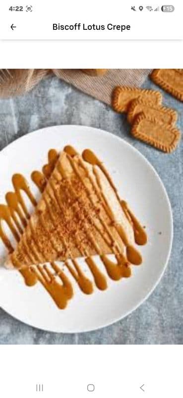 Biscoff Lotus Crepe
