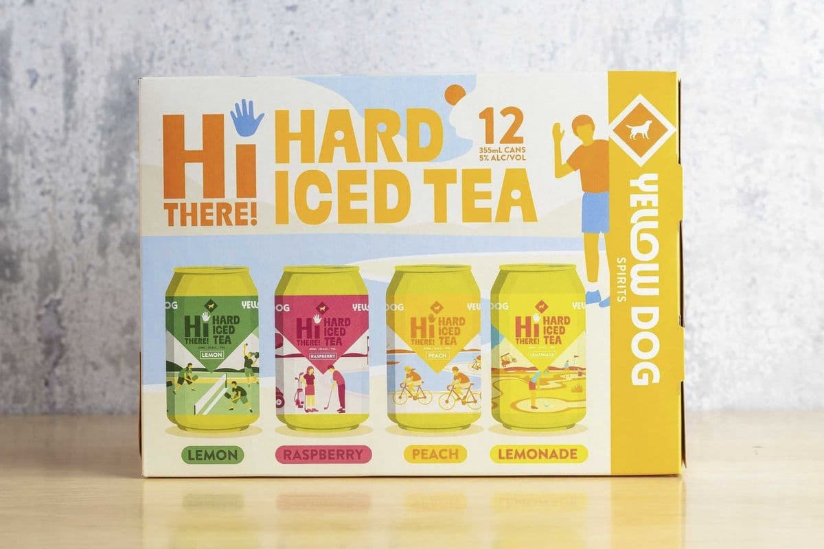 Yellow Dog Hi There Iced Tea Mixer (12 x 355ml)