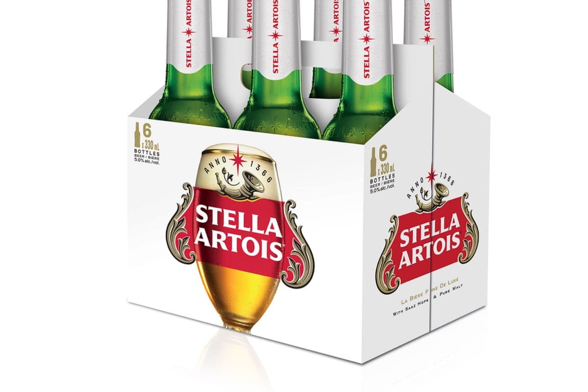 Stella Artois 6pk BTL (6 x 330 ml Bottle)