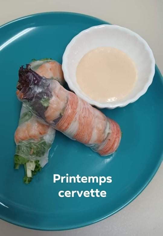 Maki printemps crevette / shrimp