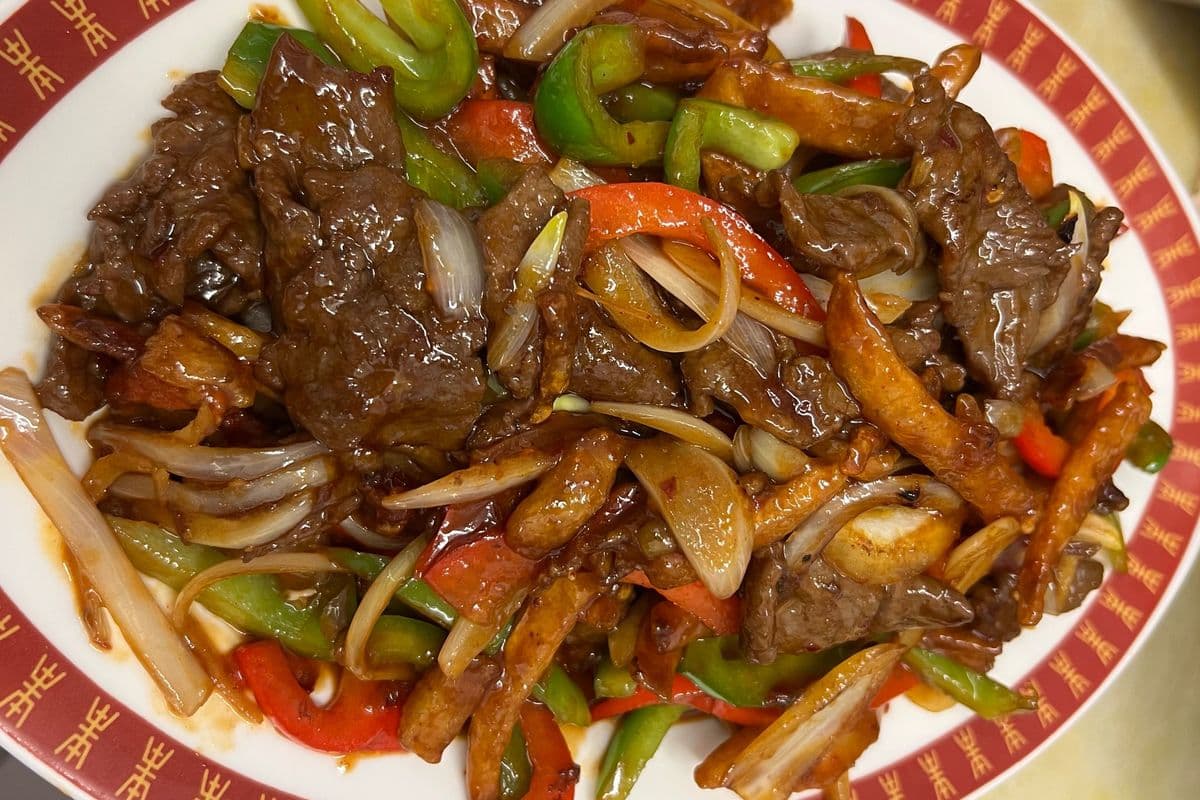 50. Beef Hunan Style