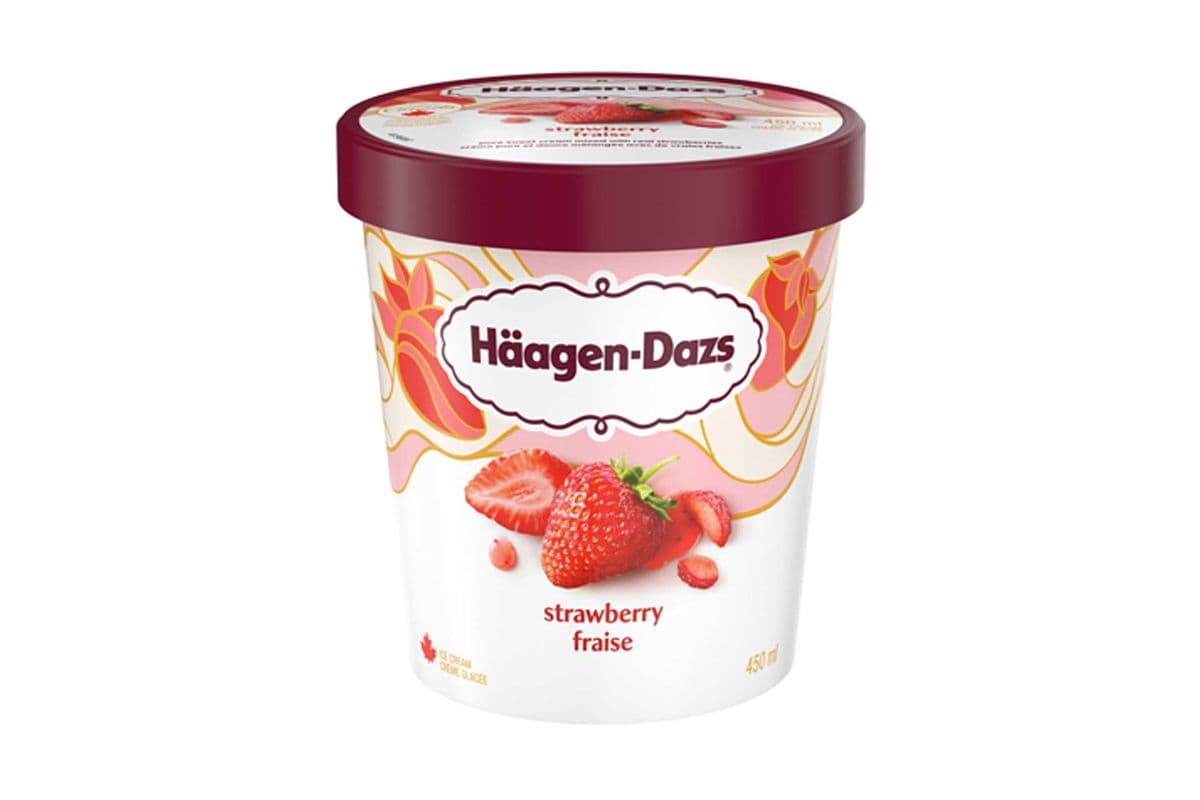 Haagen Dazs Strawberry 450ml