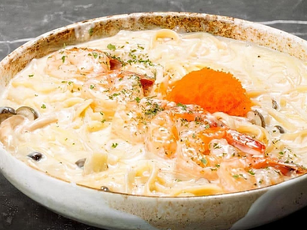 Mentaiko & Tiger Prawn