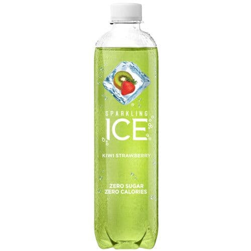 Sparkling Ice Boisson Aromatisée a Base D' eau Pétillante Kiwi et Fraise 503ml/ Sparkling Ice Flavoured Water Strawberry & Kiwi 503ml