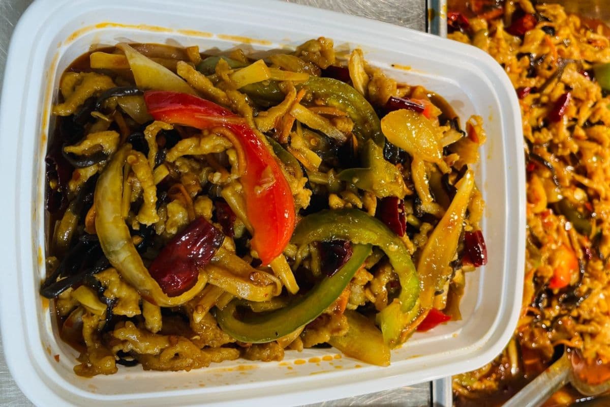 Fish Flavored Eggplant (Hot) 鱼香茄子