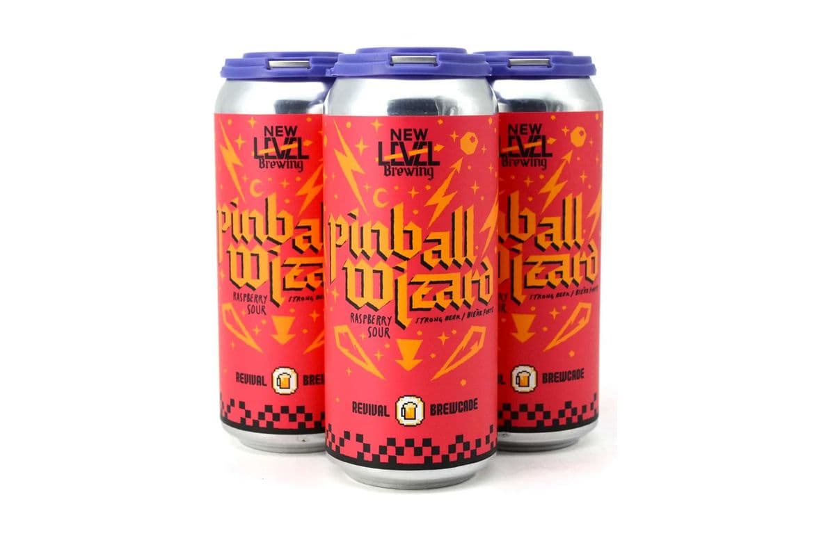 Pinball Wizard Cans (New Level) CLS (4 x 473 ml Cans)