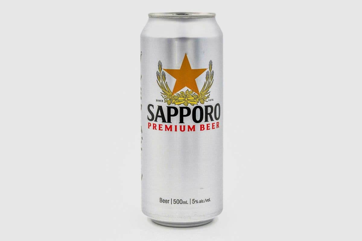 Sapporo Single Can (1 x 500 ml)
