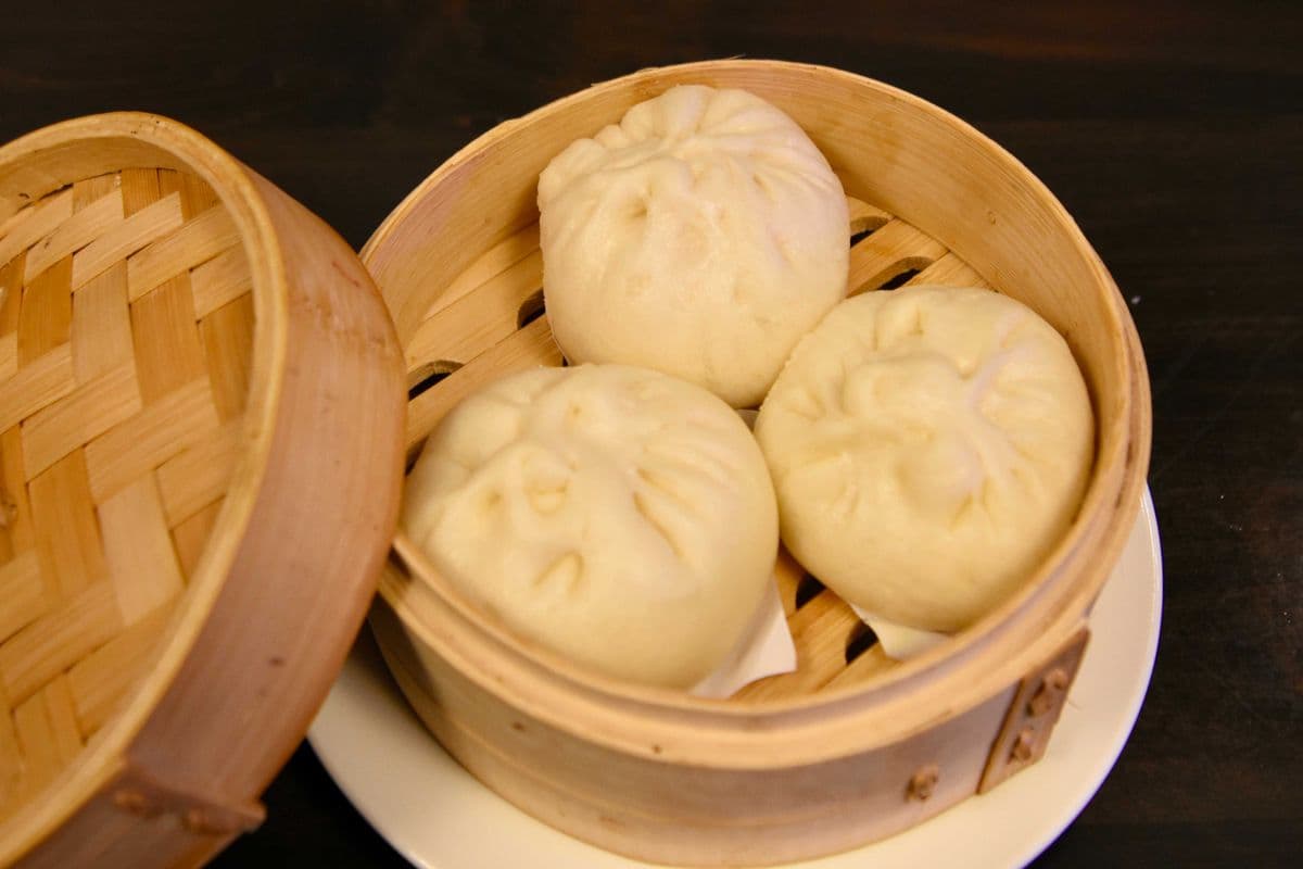 210BOGO. Steamed BBQ Pork Bun (蜜汁叉燒飽)/3 pcs x2