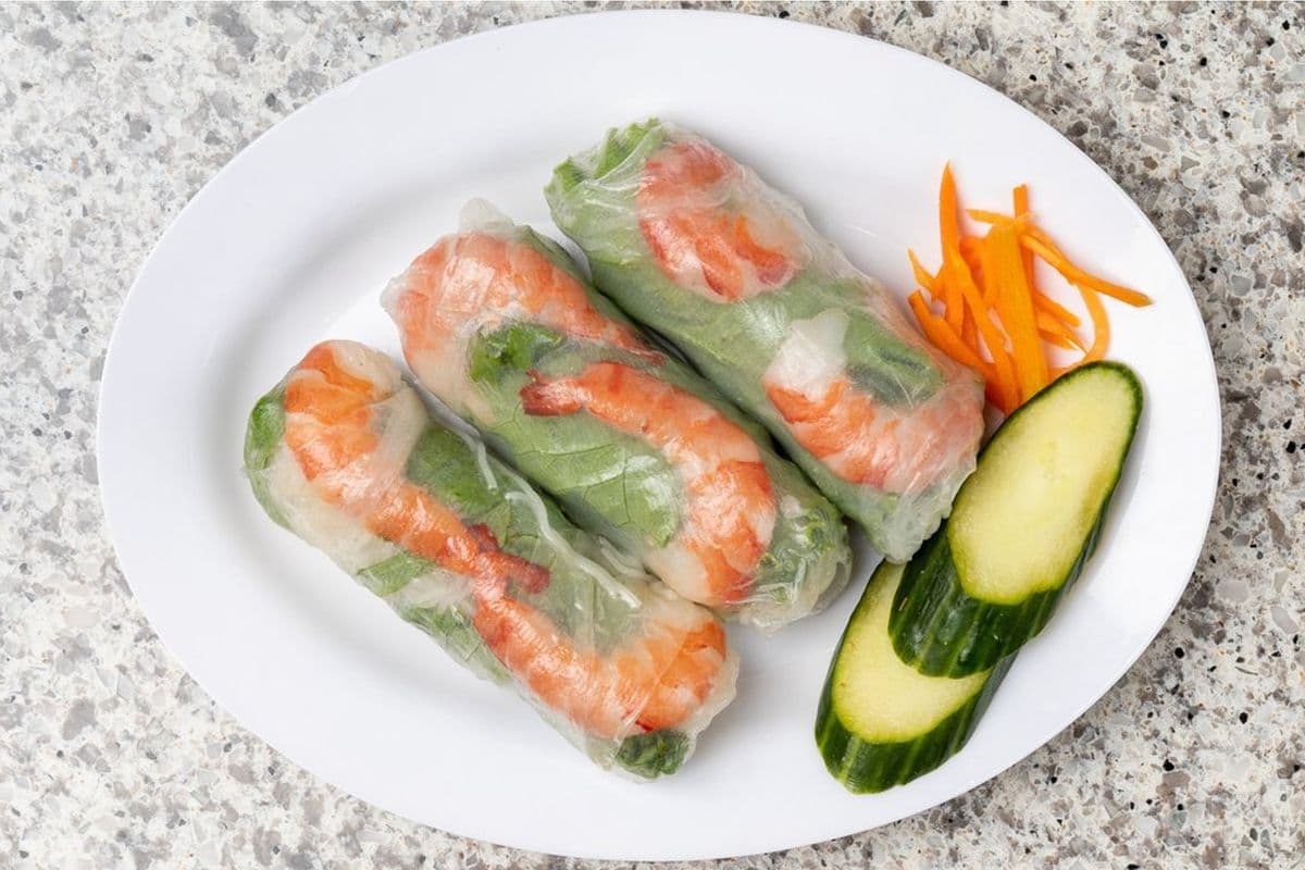 5. Prawn Salad Rolls (3 pcs) - Goi Cuon Tom