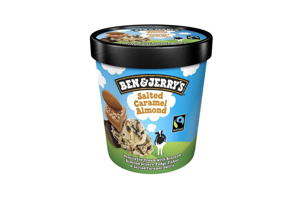 Ben & Jerry Salted Caramel Almond 473ml