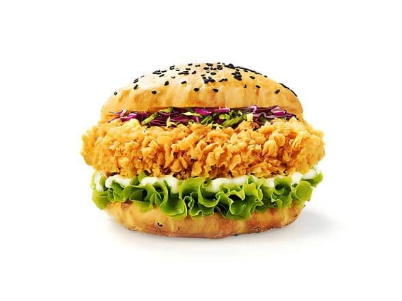 1.Spicy Chicken Sandwich / 1.香辣鸡腿堡