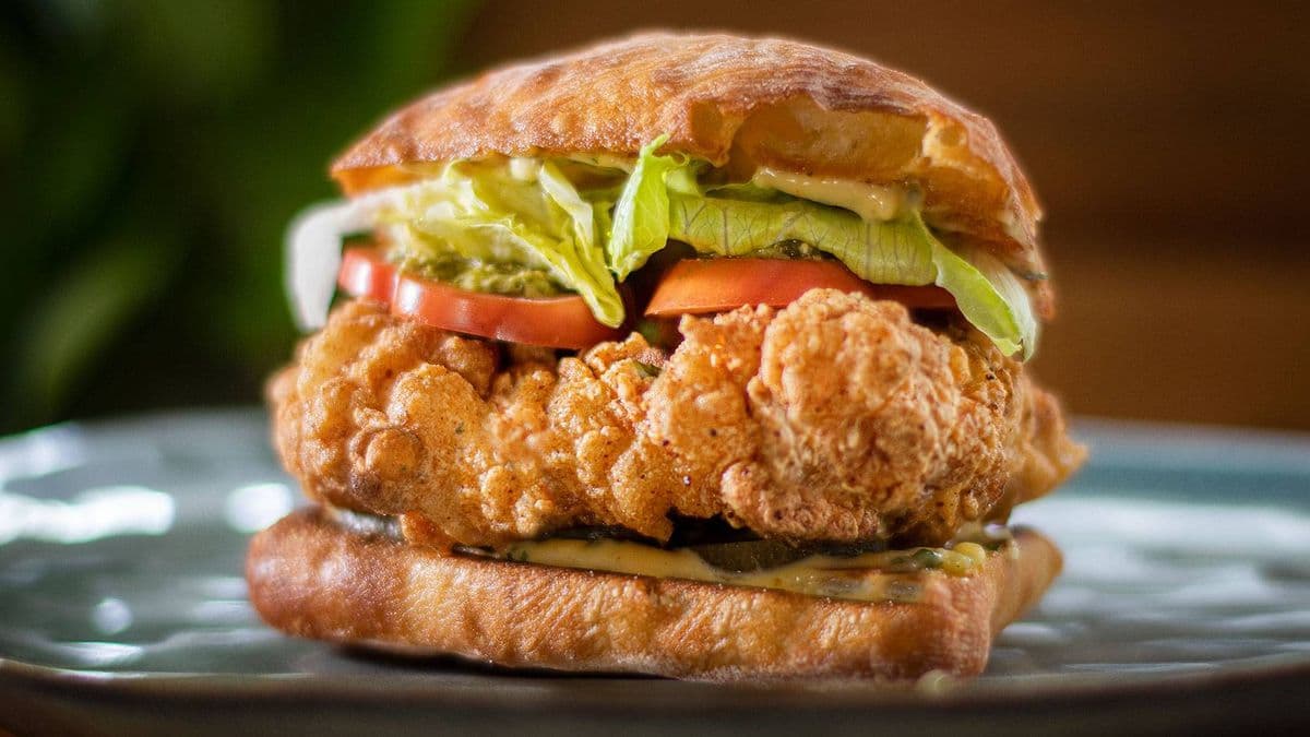 Burgers poulet croustillant