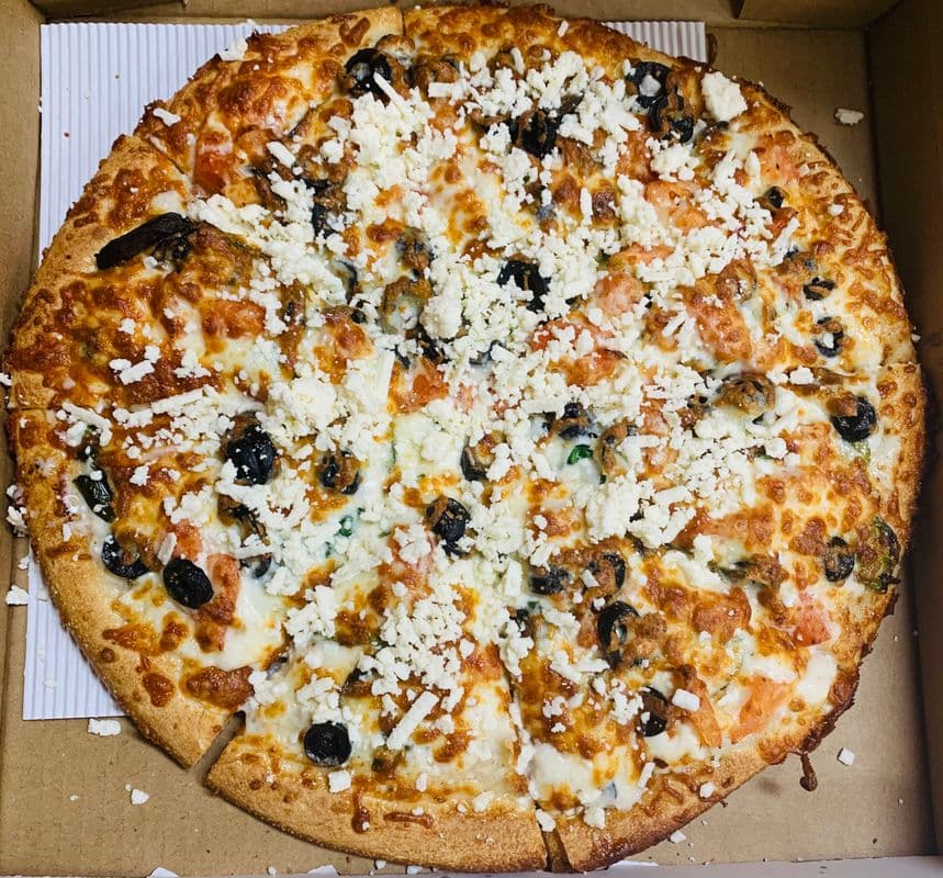 Large Spinach Lover Pizza