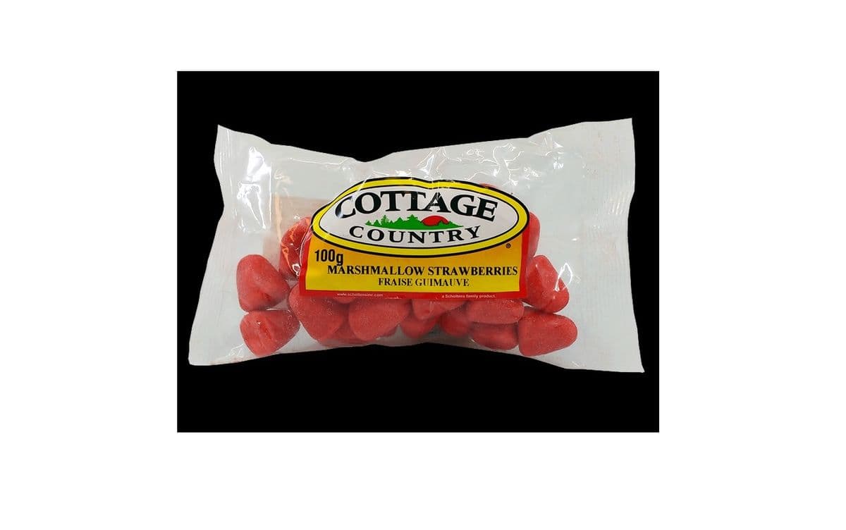 Cottage Country Marshmallow Strawberries (100 g)