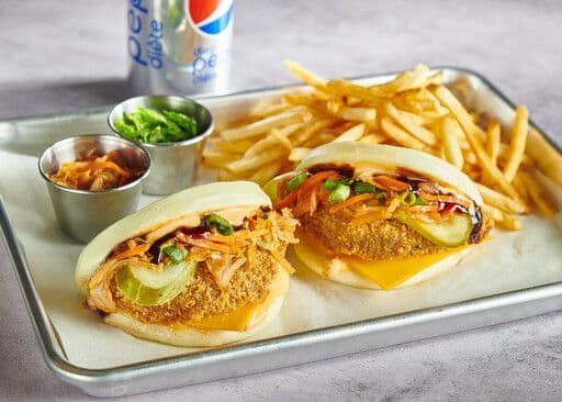Trio Bao burger boeuf / Trio Beef bao burger