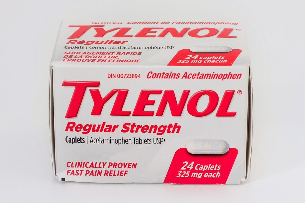 Tylenol Regular Strength Caplets (325mg, 24 caplets)
