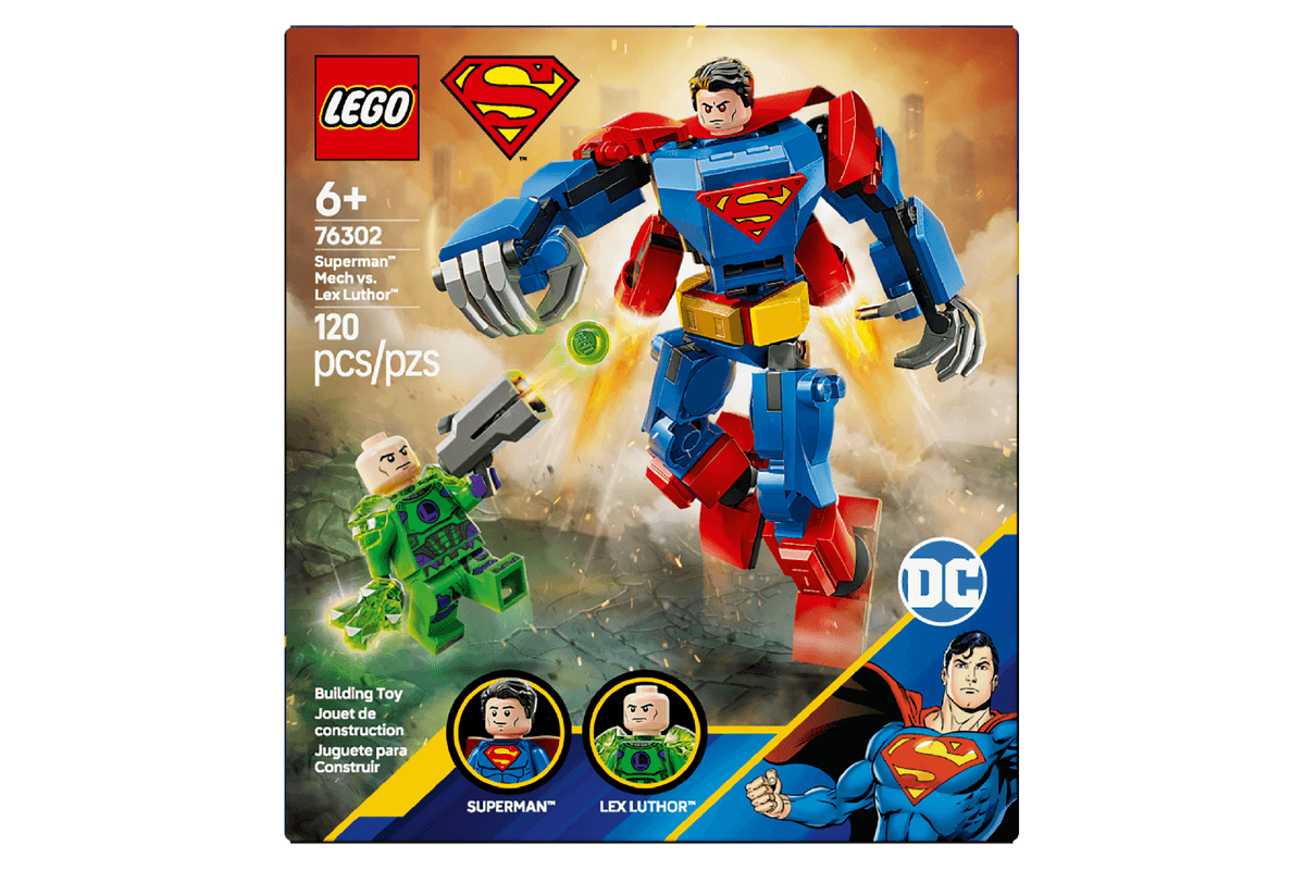 LEGO DC Superman Mech vs. Lex Luthor (76302)