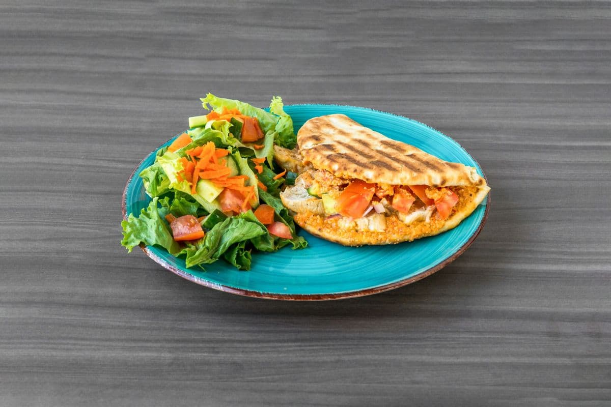 Zesty Chicken Feta Panini Sandwich
