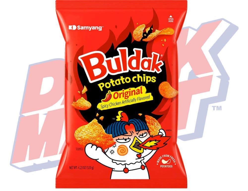Buldak Potato Chips Spicy Chicken - 4.23oz
