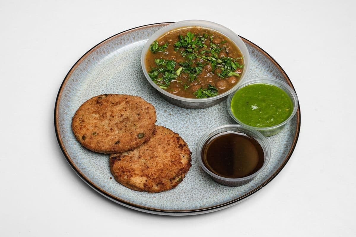 Allo Tiki channa Chaat