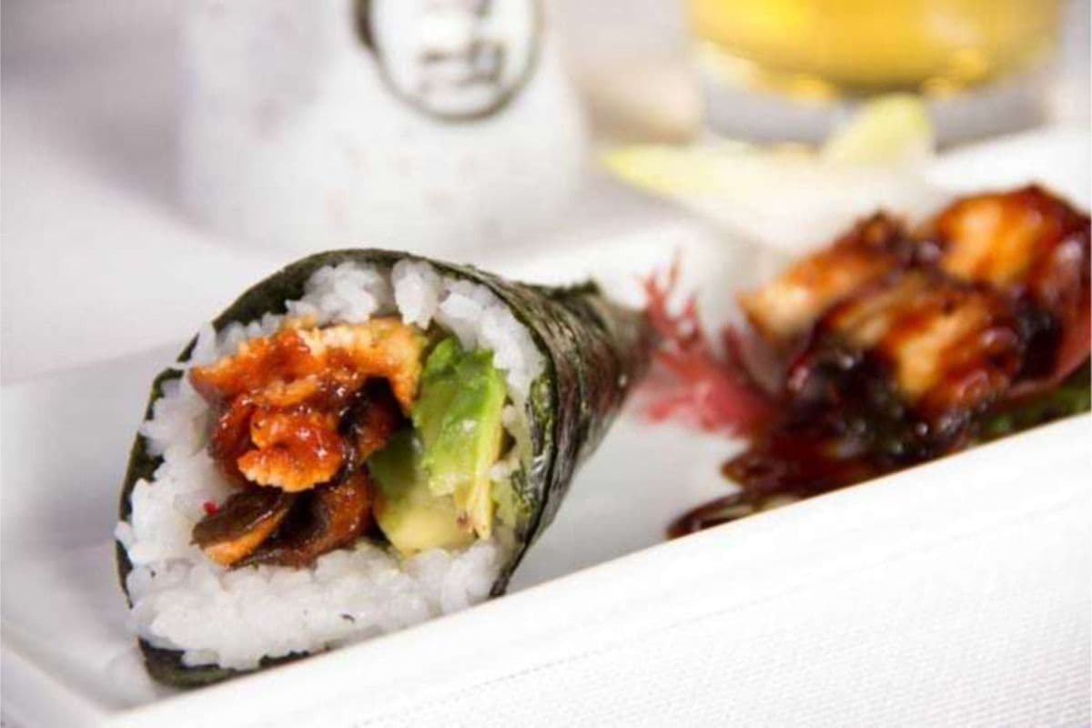 Unagi – BBQ Eel Hand Roll