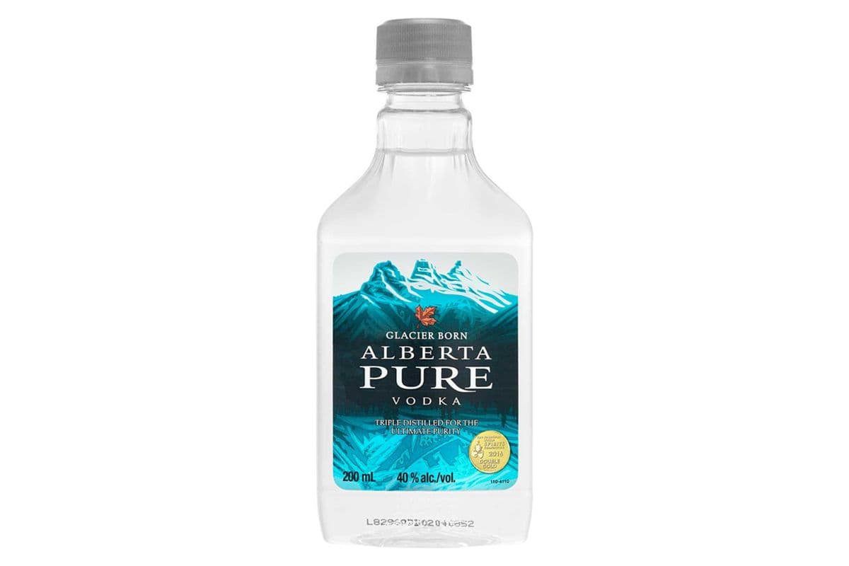 ALBERTA PURE VODKA 200 ML (1 x 200ml)