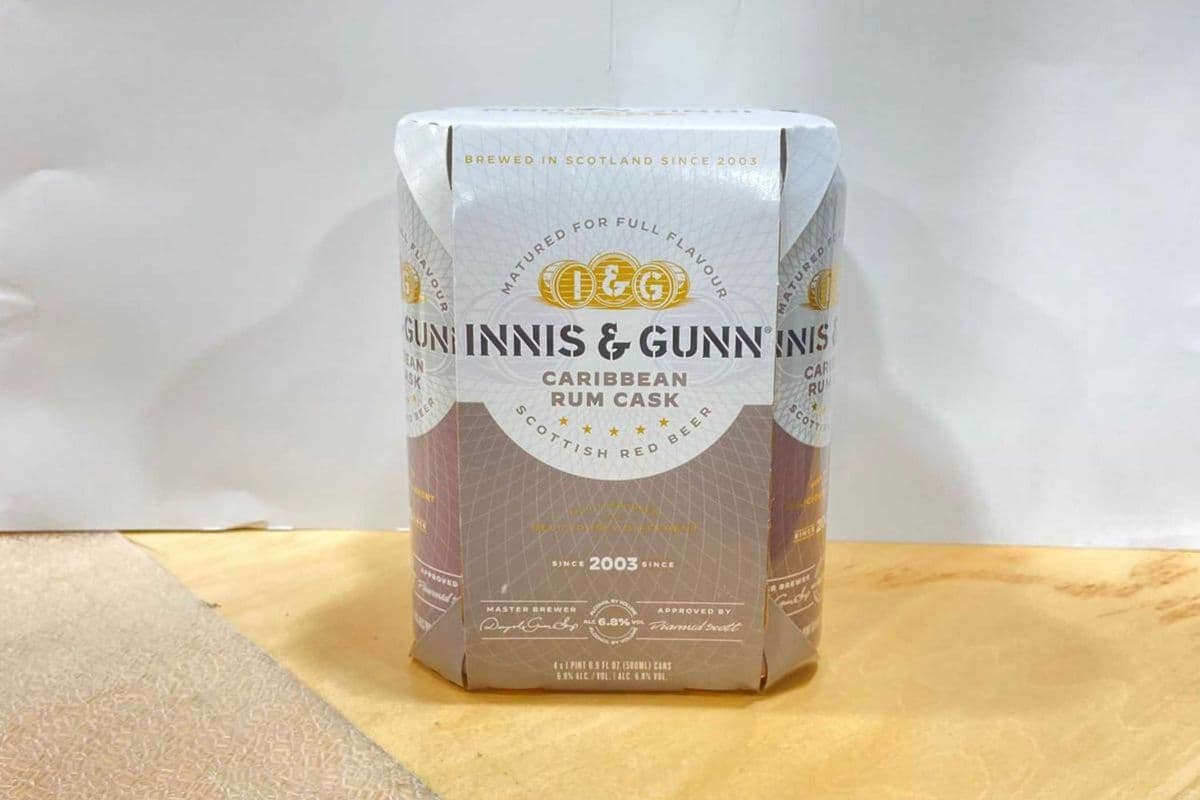 INNIS & GUNN CARIBBEAN RUM CASK 4 CAN (1 x 4X500 ML)