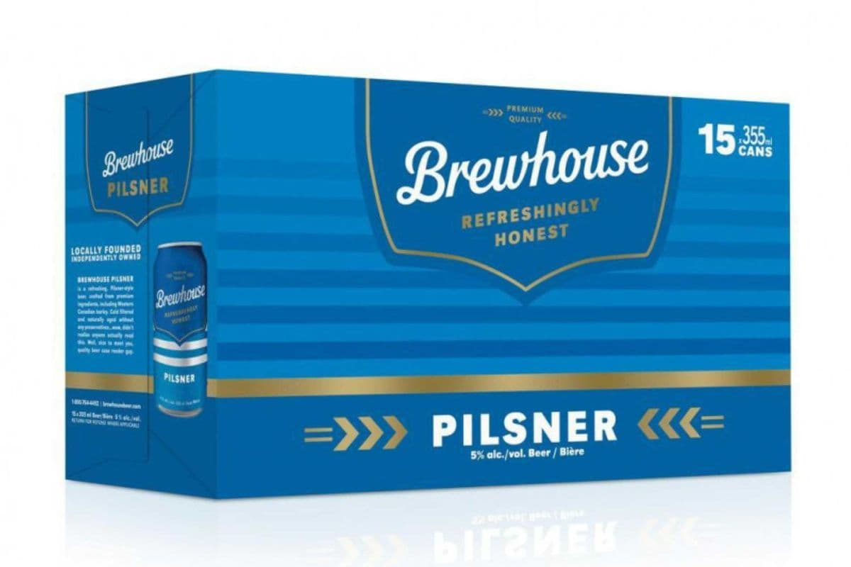 Brewhouse Pilsner (15 x 355 ml Can)