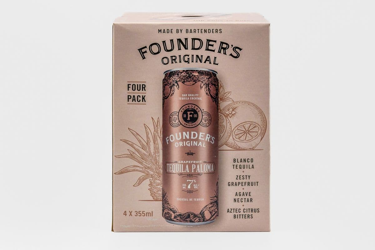 Founder's Original Tequila Paloma (4 x 355 ml)
