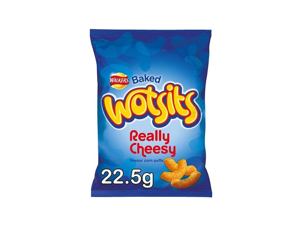 Walkers Baked Wotsits Cheese Corn Puffs 22.5g UK Chips