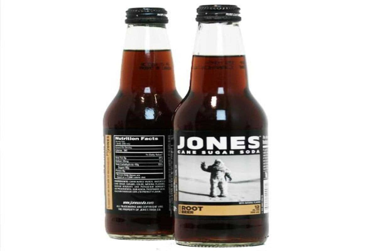 Jones Cane Sugar Soda- Root Beer (355 ml)