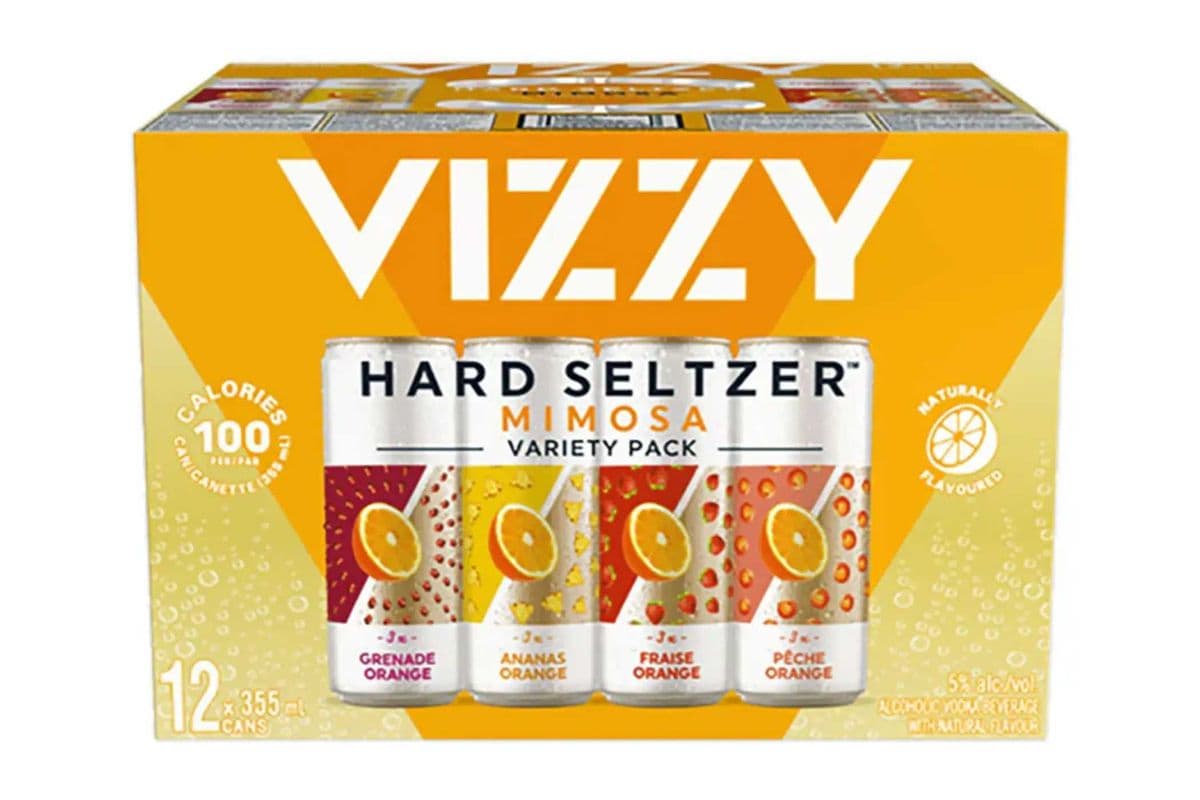 VIZZY HARD SELTZER CREAM POP 12PACK (1 X 12*355ML) (1 x 4260ML)