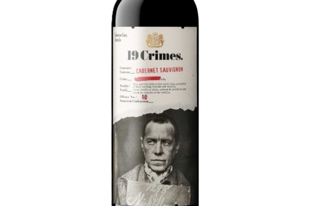 19 CRIMES CABERNET SAUVIGNON (1 x 750)