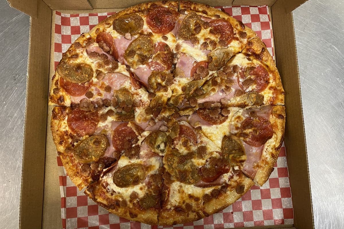 Large 4 Meat Pizza