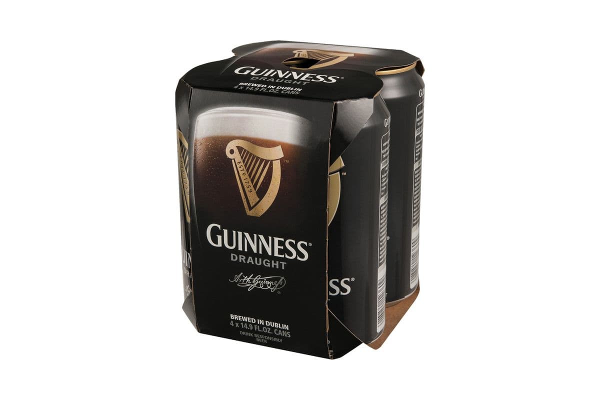 Guinness Draught (4 Cans)