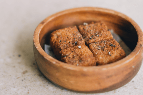 Parmesan Tapioca Fritters
