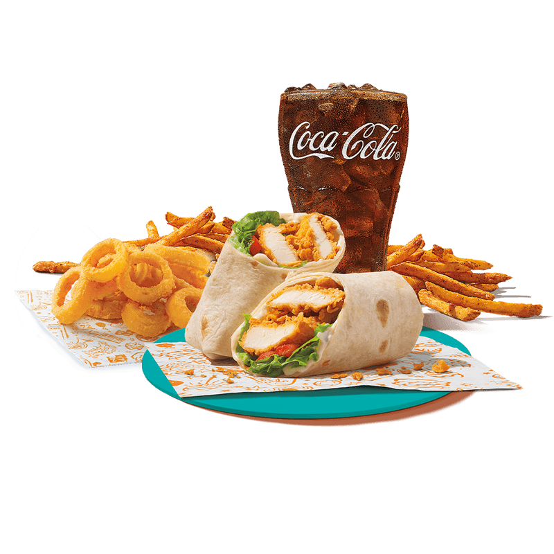Classic Crispy Chicken Wrap Platter
