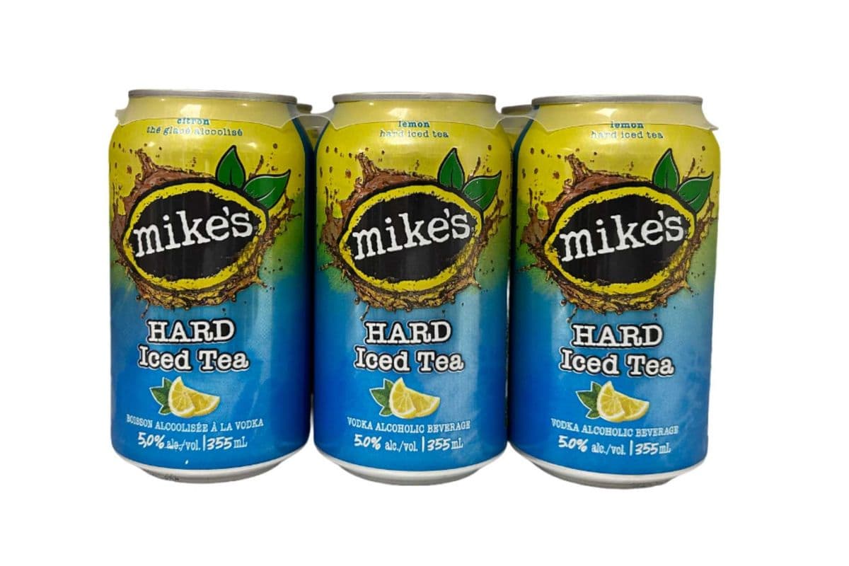 Mike's Hard Iced Tea Lemon (6 x 355 ml Cans)