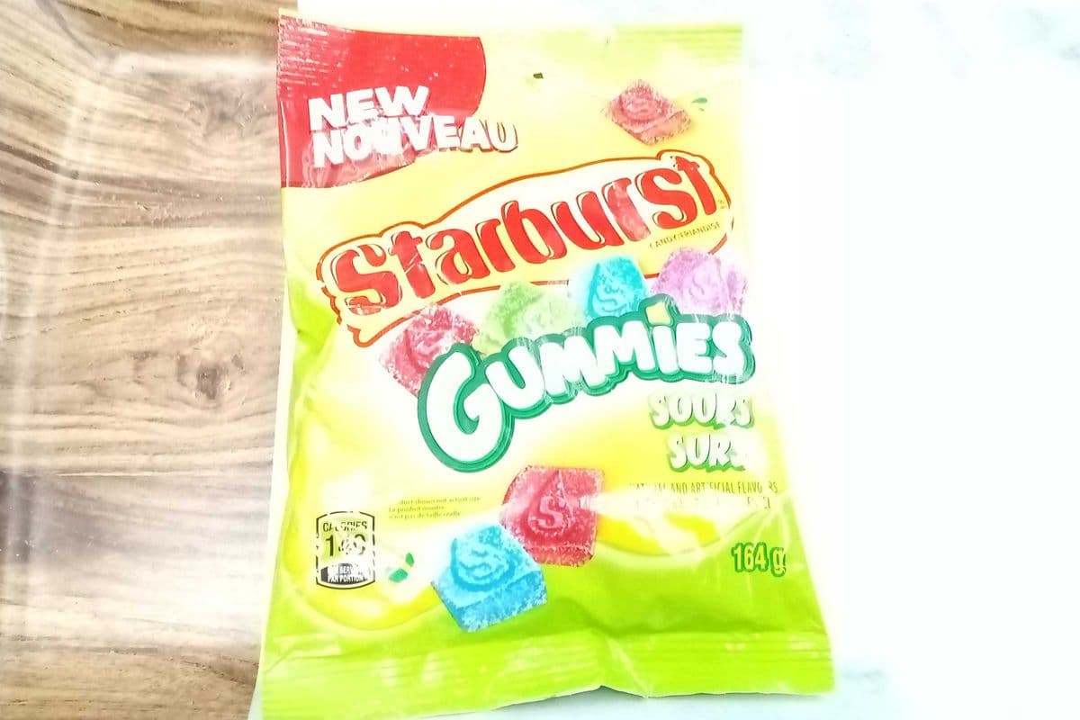 Starburst Gummies Sour Bag (164 g)
