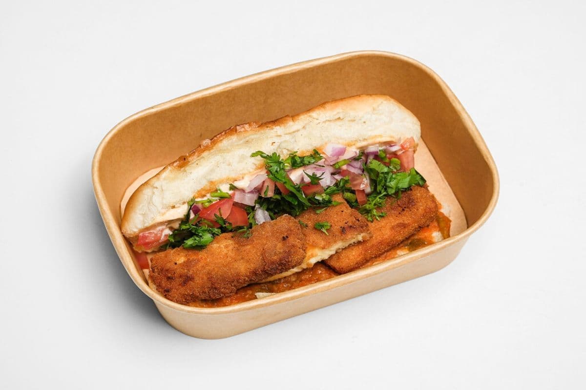 Paneer Hotdog