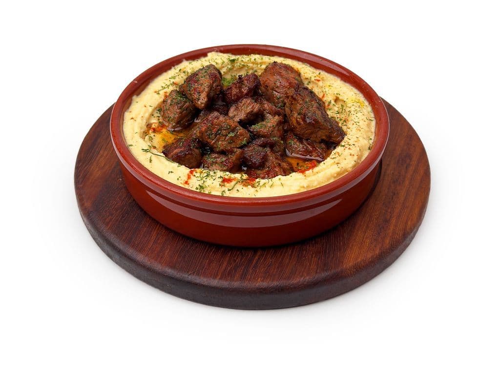 Hummus with Beef