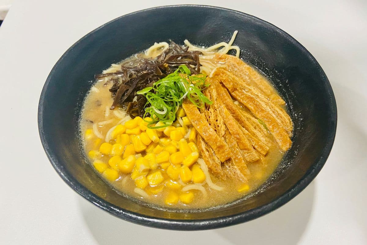 Vegetable Ramen in Soup