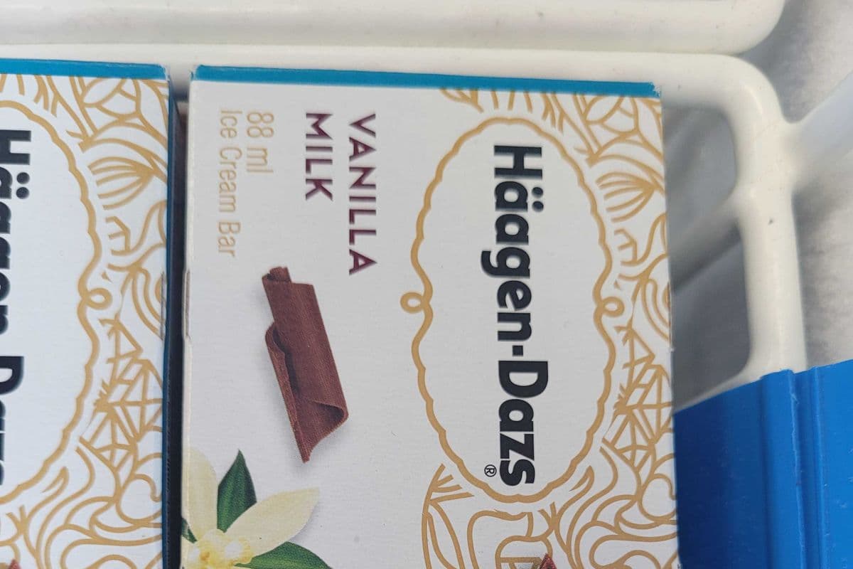 Haagen-Dazs vanilla milk 88 ml