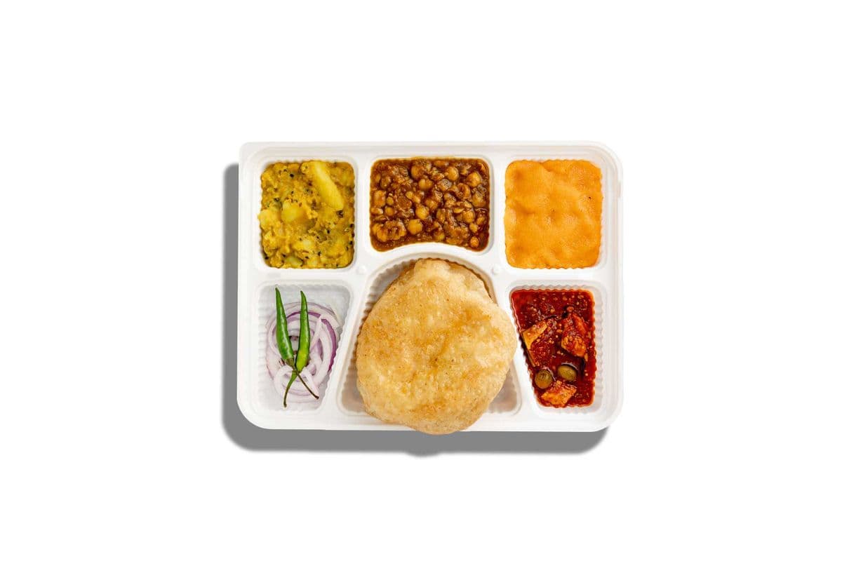 Halwa Puri Platter